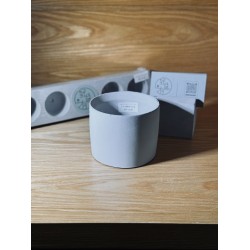 Circle cement pot (9.5cm diameter)