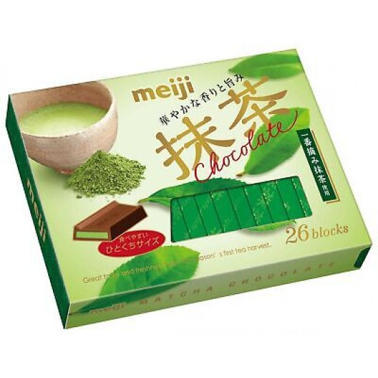 MEIJI MACHA CHOCOLATE BOX 26P