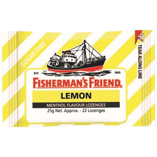 FISHERMAN'S FRINEDS 25GM SF LEMON