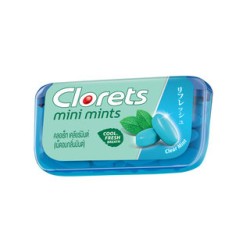 CLORETS 14G CLEAR MINT