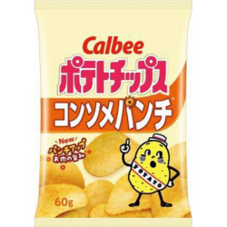 Calbee Potato Chips Consome Punch 60g