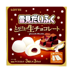 Lotte Mini Yukimi Daifuku Torokeru Nama Chocolate