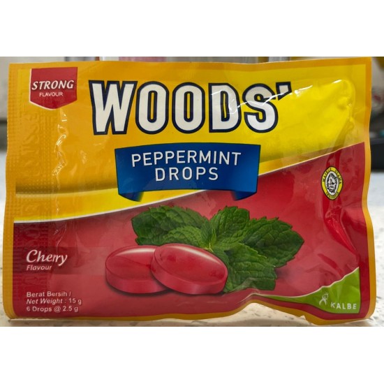 Woods Lozenged Cherry 15G
