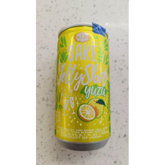 Okezi Ikezo Sake Yuzu Jelly Shot Can 180ml