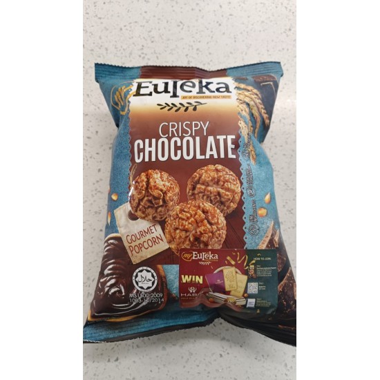 Eureka Crispy Chocolate Popcorn 80g