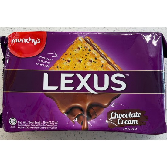 Munchy's Lexus Chocolate Cream 190G