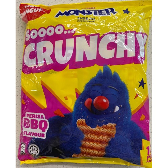 Mamee Monster BBQ Flavour 10X20G 