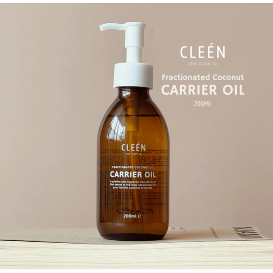 CLEEN  Frationated Coconut Carrier Oil 200ml
