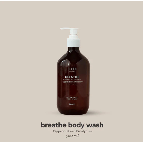 CLEEN Aromatique Body Wash ( Breathe ) 500ml