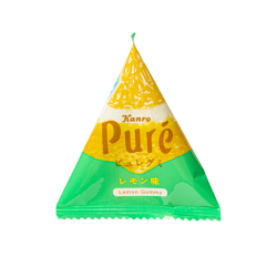 Kanro Pure Gummy Petit Sankaku Lemon