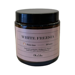 OH LILIN Aroma Small Candle White Freesia