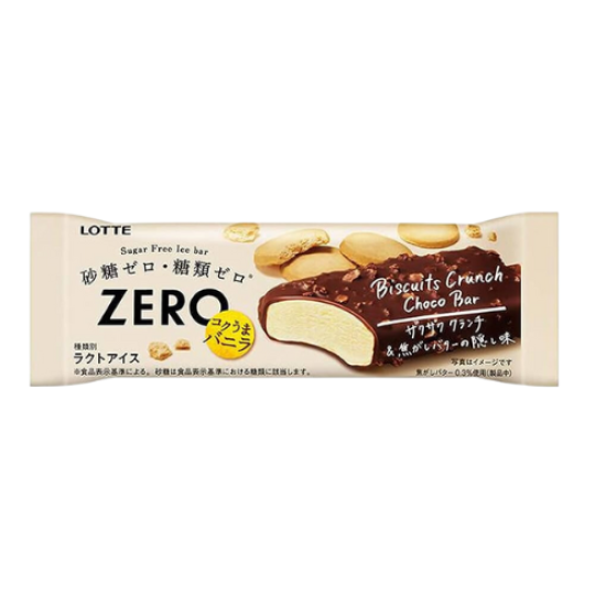 Lotte Zero Biscuit Crunch Bar