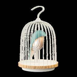JG01-LB JINGOO wireless audio light-L’oiseau Blue