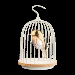 JG01-GG JINGOO wireless audio light- Golden Ginkgo