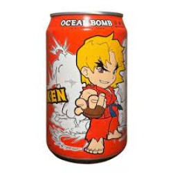 Ocean Bomb Street Fighter Soda Drink (White Grape)