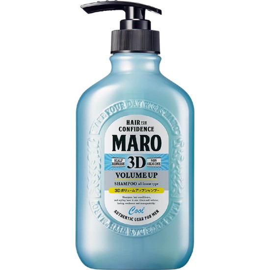 Maro 3D Volume Up Shampoo Cool 400ml