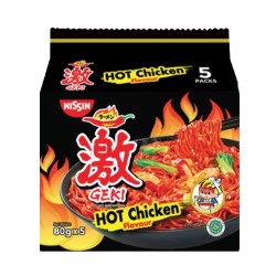 Nissin Geki Hot Chicken 80gX5