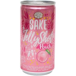 Ozeki Ikezo Sake Peach Jelly Shot Can 180Ml