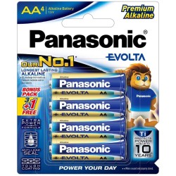 Panasonic AA Evolta Alkaline 4pcs+2pcs
