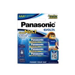 Panasonic AAA Evolta Alkaline 3pcs+1pc