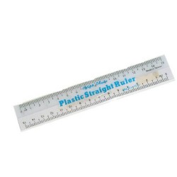 Plastic Straight Ruler 15cm 