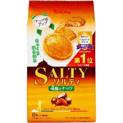 Tohato  Salty 4Nuts 8Pcs