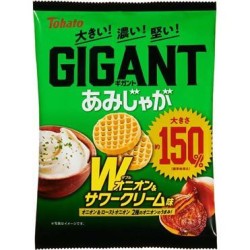 Tohato Gigant Amijaga Sour Cream & Onion