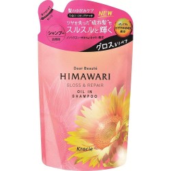 KRACIE Himawari Dear Beaute Oil in Shampoo Smooth & Repair Refill 360ml