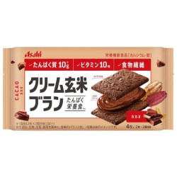 Asahi Cream Brown Rice Blanc Cocoa Biscuit