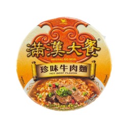 Big Meal Hot Beef Flavor Instant Noodle (Bowl)