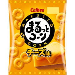 Calbee Marutto Corn Cheese (SNACK) 50g