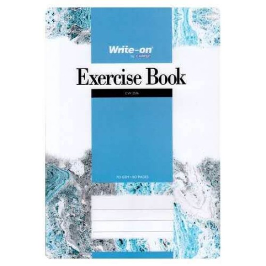 Campap CW2516 A4 80P PP Cover S/L Exercise Book