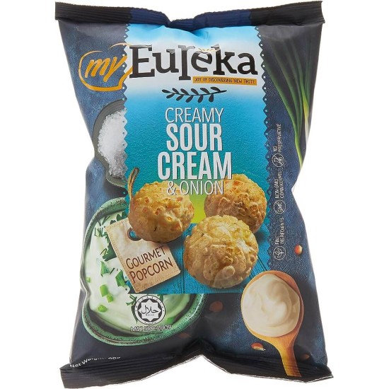 Eureka Pcorn Sour Cream & Onion 80g